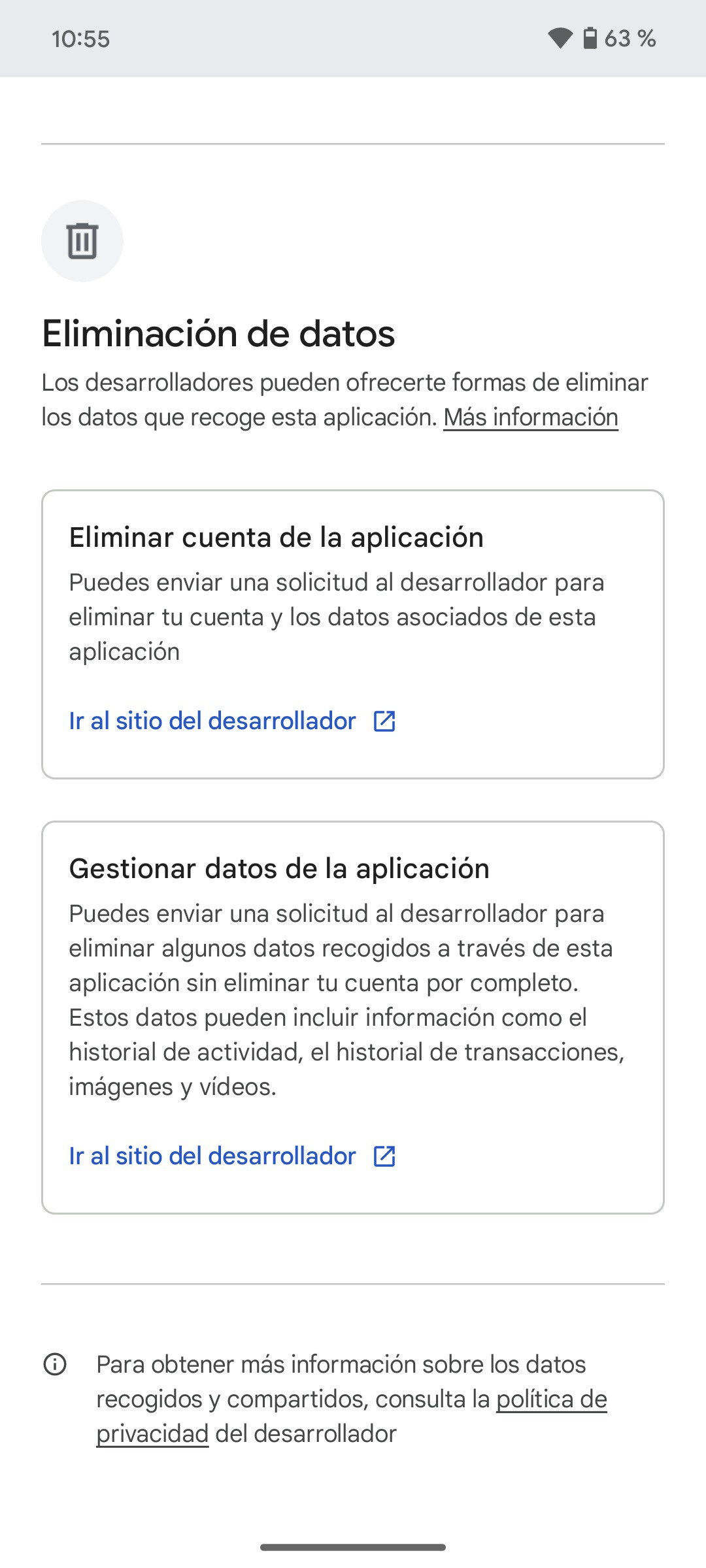 Cómo borrar tus datos y cuentas de usuario de tus apps de Android desde ...