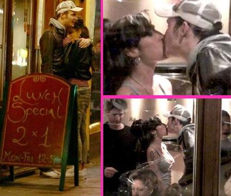 Amy Winehouse pillada besando a su ex... ¡horror!