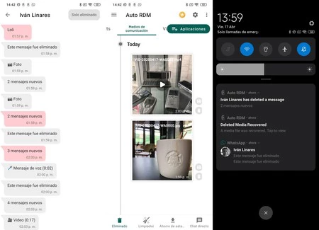 削除されたWhatsAppメッセージを復元する