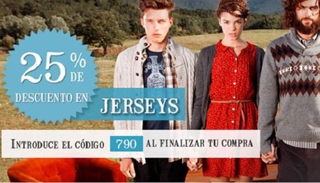 25% de descuento en jerseys en la tienda online de Sprinfield