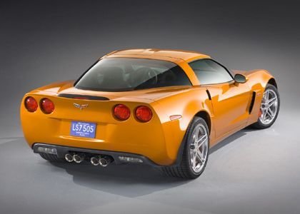 2007 Corvette Z06 Atomic Orange Metallic