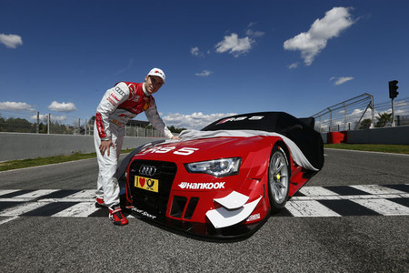 Miguel Molina presenta el Audi RS5 con el que disputará la temporada 2013 en el DTM