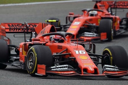 Leclerc Vettel China 2019