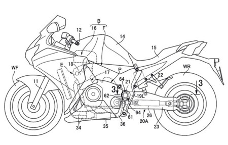 Honda Swingarm Exhaust