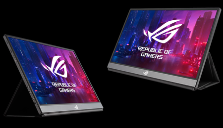 El Asus ROG Strix XG17AHPE es un monitor gaming para usar como segunda pantalla incluso aunque no tengamos un enchufe cerca