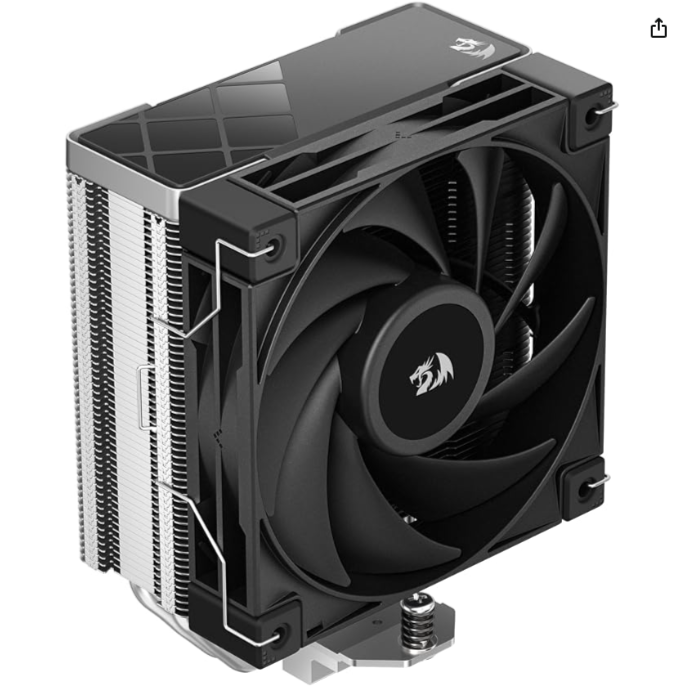 Air Cooler GamerStorm X Redragon AK400 RD Preto 4 Heatpipes Fan 120 mm R-AK400-BKNNMD-AJG
