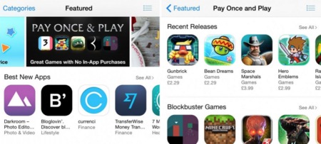 ¿Harto del freemium? Apple empieza a destacar juegos de un único pago en la App Store