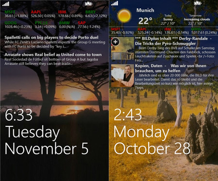 Awesome Lock, toda la información en la pantalla de boqueo de tu Windows Phone