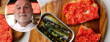 El chef José Andrés tiene la combinación ganadora que convierte una lata de sardinas en una comida o cena perfecta 