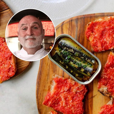 El chef José Andrés tiene la combinación ganadora que convierte una lata de sardinas en una comida o cena perfecta 