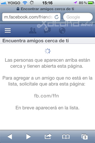Facebook Friendshake, localiza a amigos y perfiles similares al tuyo usando tu móvil (ACTUALIZADO)