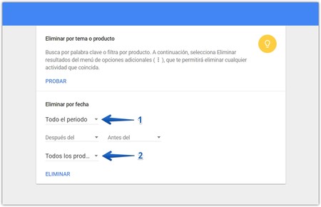 Eliminar Historial Navegacion Mi Actividad Google 2