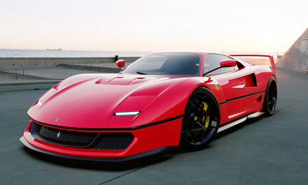 Este Ferrari F40 Legend con sello español revive al legendario deportivo tres décadas después