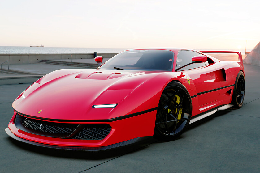 Este Ferrari F40 Legend con sello español revive al legendario