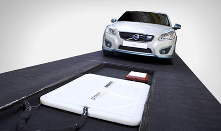 Volvo completa las pruebas de la recarga inalámbrica del C30