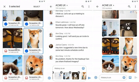 Google Chat Multiple