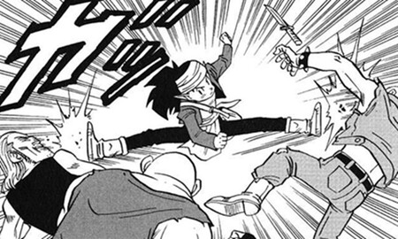 kajika manga panel toriyama