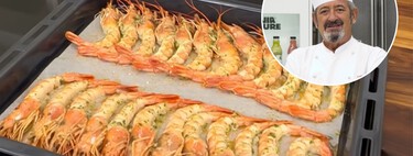 Los gambones al horno de Karlos Arguiñano son el plato de marisco más fácil, económico y  resultón de la Navidad