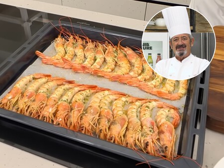 Los gambones al horno de Karlos Arguiñano son el plato de marisco más fácil, económico y  resultón de la Navidad