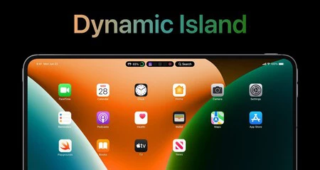 ダイナミックアイランドiPad Pro
