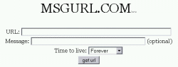 Msgurl, añadiendo mensajes en las direcciones web