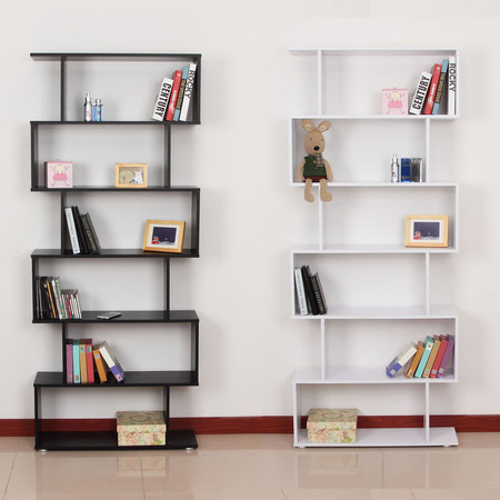 Super Weekend eBay: librería de madera en forma de S por 65,99 euros y envío gratis