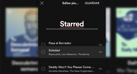 Cómo reordenar las listas de reproducción en Spotify para Android