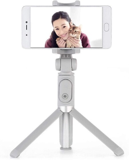 Palo selfie, trípode extensible para selfie, estabilizador de tres ejes,  palo selfie de mano para selfie de movimiento de alta velocidad