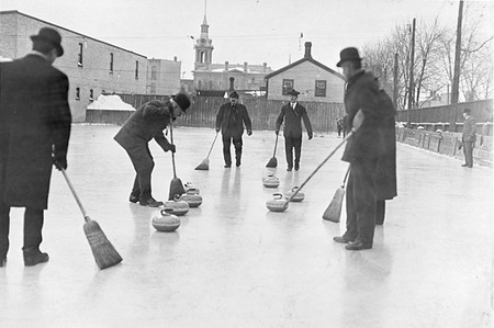 Curling 1909 Ontario Canada