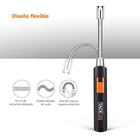 Cupón de descuento de 3 euros en el encendedor eléctrico Tacklife ELY02: hasta el 11 de mayo nos puede salir por 9,99 euros