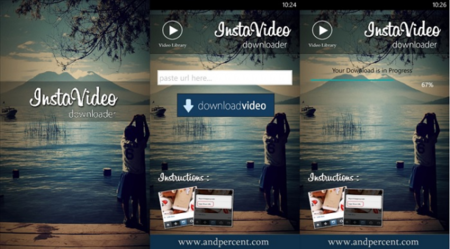 InstaVideo, una aplicación para descargar videos de Instagram con tu Windows Phone
