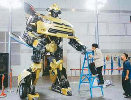 Transformer chino sobre un Citroën C2
