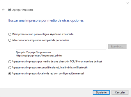 Impresora pdf windows 10