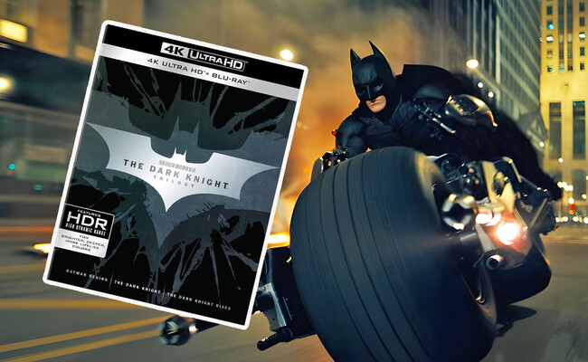 Batman 4k Trilogia Blu Ray