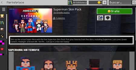 Minecraft Skins Gratis Superman Bedrock Reclamar Gratis