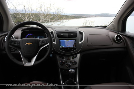 Chevrolet Trax 2013, vista interior