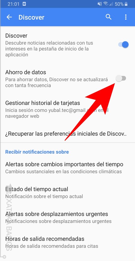 Ahorro De Datos