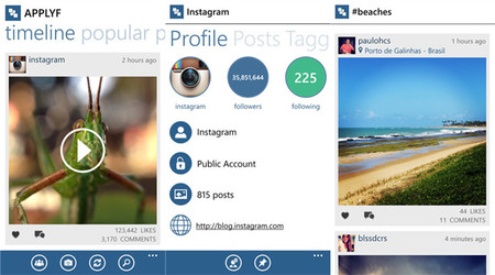 InPic, el cliente de Instagram para Windows "InstaPic" ahora llega a Windows Phone 8