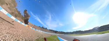 Cómo destrozar una KTM 1290 Super Duke R de 21.000 euros en el Circuito de Jerez por una mancha de aceite