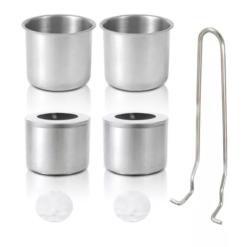 MHADBKH Chimenea Etanol Quemadores Caja Combustibles Acero Inoxidable con Cámara Quema Bioetanol Fibra Vidrio para Uso Libre