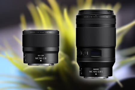 Nikkor Z MC 105mm f/2.8 VR S y Z MC 50mm f/2.8, presentadas las dos primeras ópticas macro de montura Z (y anunciadas otras dos fijas)