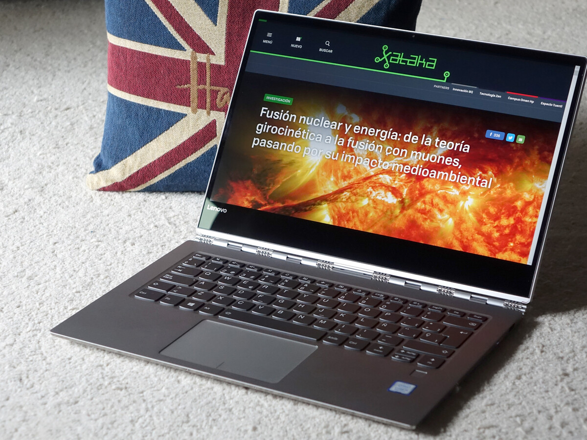 Lenovo Yoga 920 análisis y review: especificaciones, pruebas