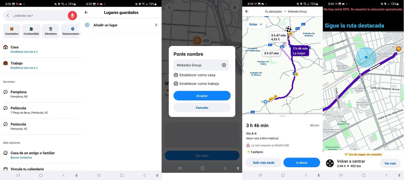 Este es mi truco para usar los mapas de Waze en Android Auto incluso ...