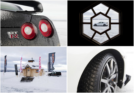 Experiencia Nissan en Laponia: patinando sobre hielo