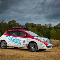 ¿Te imaginas recorrer 16 mil kilómetros a bordo de un Nissan LEAF? 