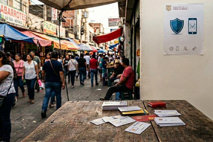 La grieta del plan de México para eliminar el anonimato telefónico: ya venden chips registrados por 200 pesos