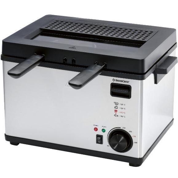 Freidora de acero inoxidable