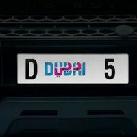 ¿A quién le importa el auto más caro? En Dubai pagan hasta 9 millones de dólares por una placa única