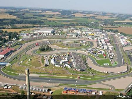 Previo Alemania 2009, circuito de Sachsenring