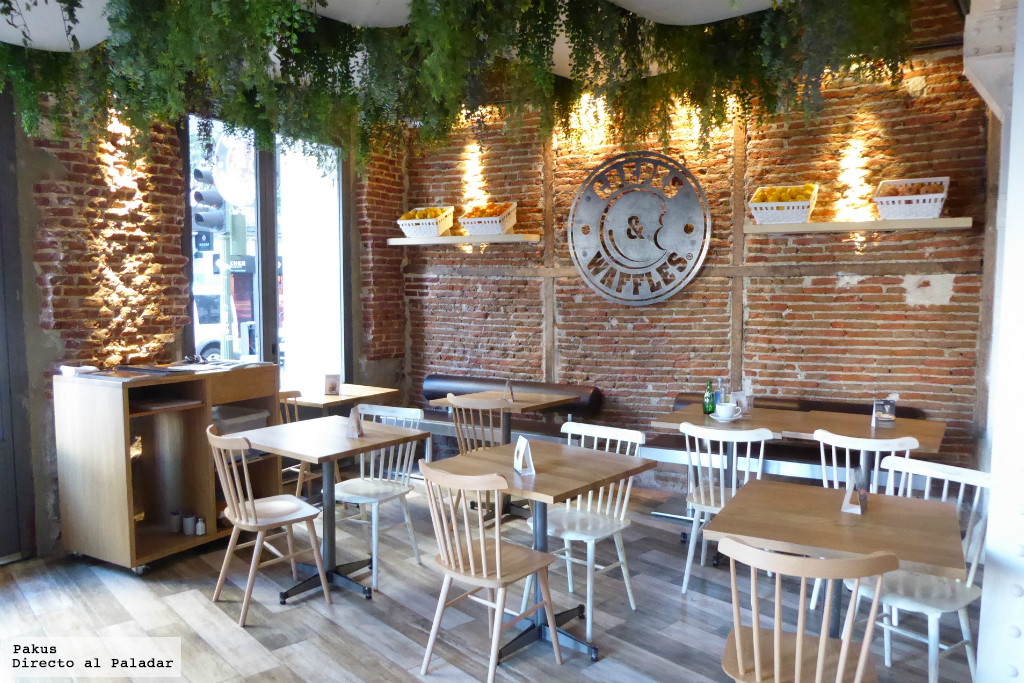 Crepes& Waffles, creatividad en un restaurante para todos los bolsillos